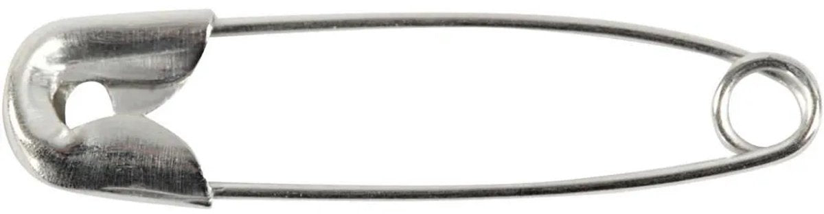 Creativ Company Safety Pins Silber, 100..