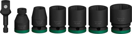 Bosch Pro Schlagschrauber-Set mit Adapter 1 2 Zoll Standard 7-teilig...