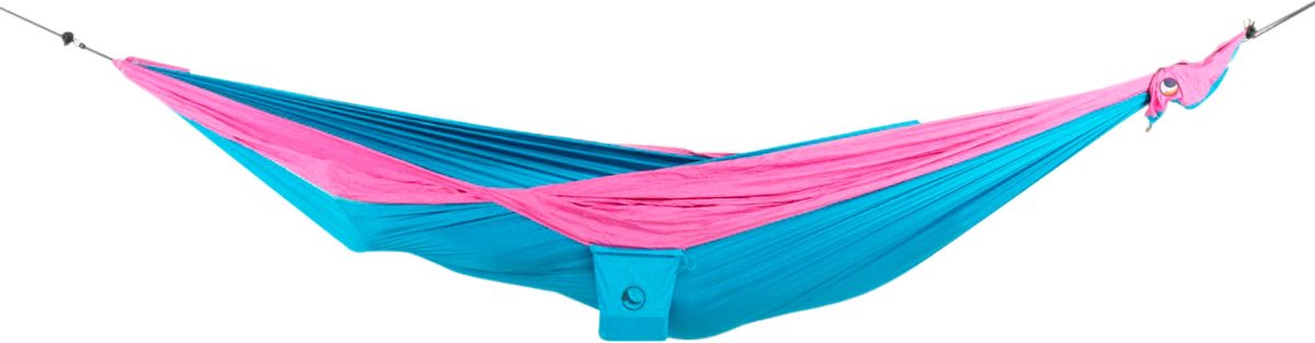 Ticket to the Moon King-Size-Hängematte – Aqua Pink