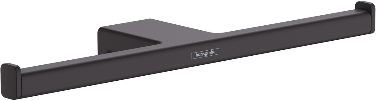 Hansgrohe addstoris Doppel-Toilettenpapierhalter mattschwarz