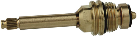Kirchhoff-Oberteil, blankes Messing, für Einbauhahn 3 4