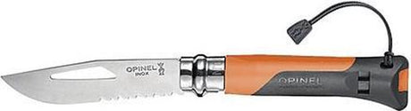 Opinel Outdoor-Taschenmesser Edelstahl orange