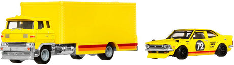 Hot Wheels Car Culture: Team Transport JBM34, Fahrzeugset, 3 Jahre, Metall, Gelb