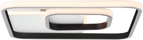 Brilliant merapi - Deckenleuchte - LED 32w - 3000k - weiß schwarz