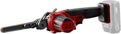 Einhell Akku-Feilenbandschleifer TE-BF 18 Li Solo - Power X-Change - 18 V Li-Ion - Bandgeschwindigkeit: 250-1700 m/min - inkl. 12 Schleifbänder - inkl. Aufbewahrungstasche - exkl. Akku und Ladegerät