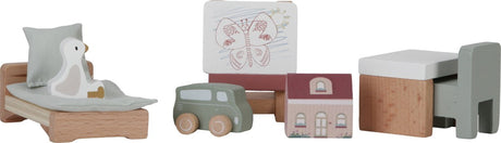 Little dutch - aanvulset poppenhuis - kinderkamer fsc