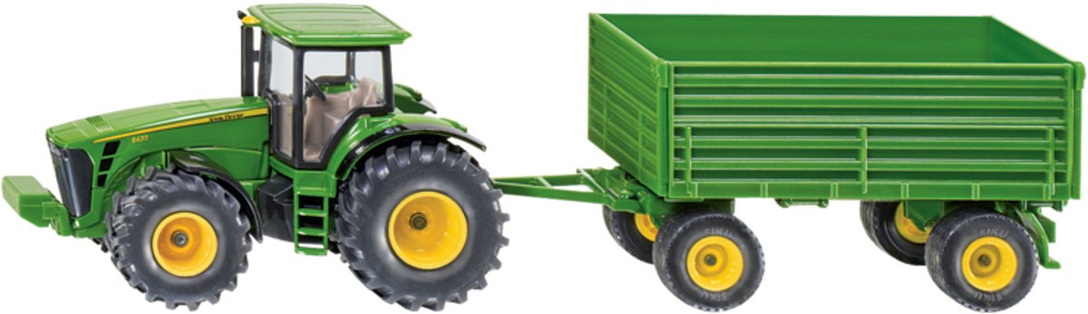 Siku John Deere Traktor + Kippanhänger (1:50)