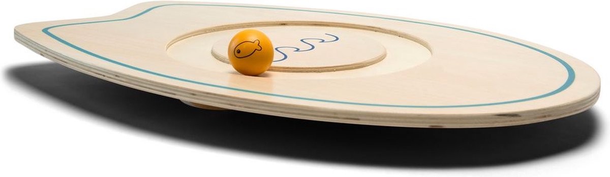 BS Toys Balance Surfboard Wood - Gleichgewichtsspiel