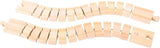 Bigjigs Holzschienen - flexibel, 2st.