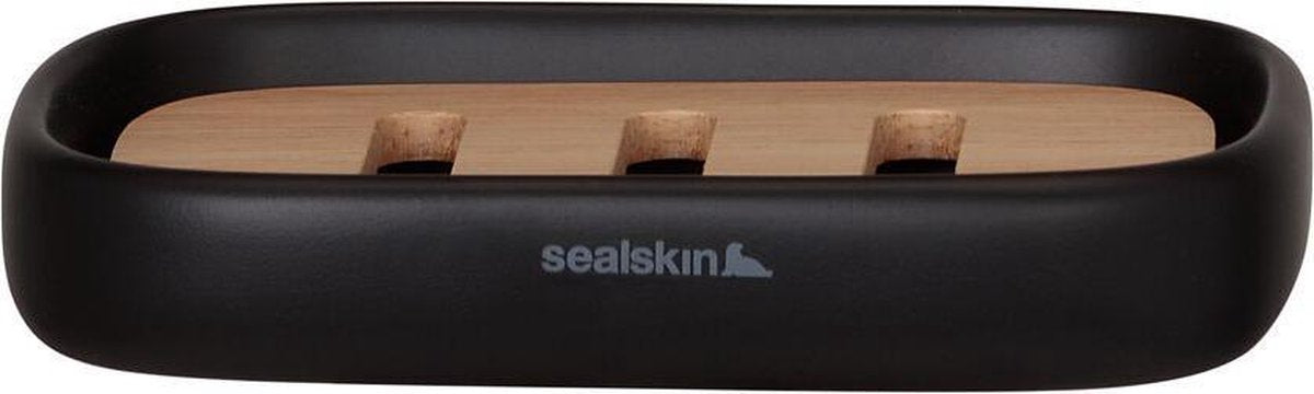 Sealskin - mind - zeepbakje - zeephouder - zwart