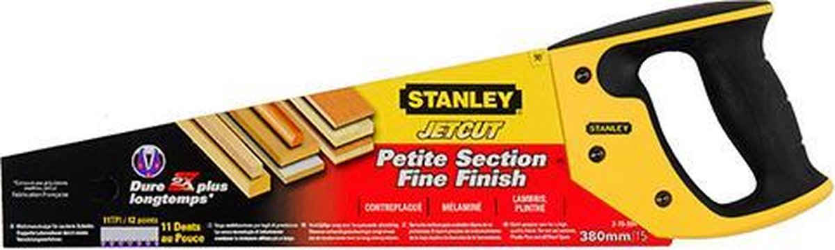 Stanley Handwerkzeuge Handsäge Jetcut HP Fine 380 mm – 11 t Zoll – 2-15-594