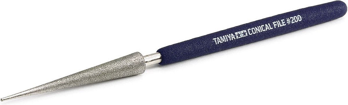 Tamiya-Feilenset – 74164 konische Feile – 55 mm – 8 mm – Feilenwerkzeuge