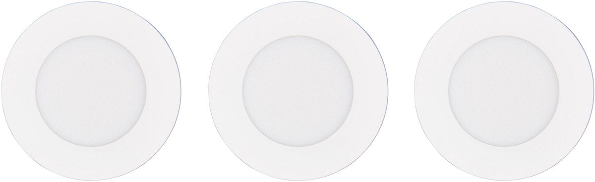Trio himal - Einbaustrahler - weiß - inkl. 3x SMD 3,5 W - Deckenmontage - Helligkeit einstellbar - Dip-Schalter