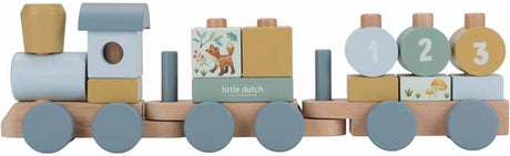 Little dutch blokkentrein - forest friends fsc