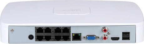 Dahua NVR4108-8P-4KS3 8-Kanal-PoE-4K-Ultra-HD-Netzwerk-Videorecorder mit bis zu 12 Megapixeln