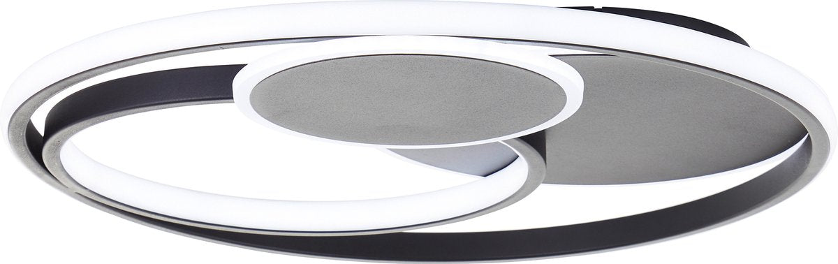 Brilliant Runda - Deckenleuchte - LED 51,5 W - 3000 K-6000 K - Schwarz