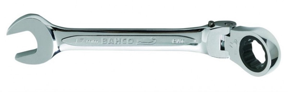 Bahco-Maulschlüssel mit Ratsche, 41 RM, flexibler Kopf 17 mm – 41 RM-17