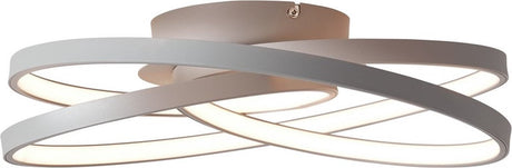 Brilliant Labyrinth - Deckenleuchte - LED 42w - grau