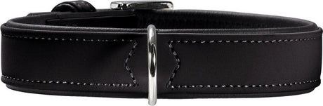 Hunter Hundehalsband Softie schwarz (28-38 cm)