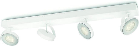 Philips led philips clockwork opbouwspot - 4-lichts - wit