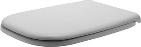 Duravit D-Code WC-Sitz 43 x 36 x 4 cm, kompakter Kunststoff, weiß glänzend