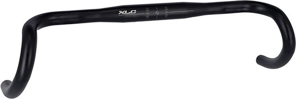 Xlc hb-g01 fietsstuur - gravel - aluminium 31.8mm 440mm - zwart