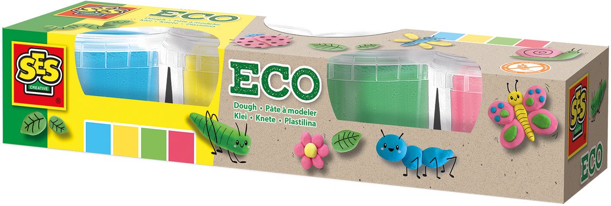 SES Eco Clay, 4 Farben