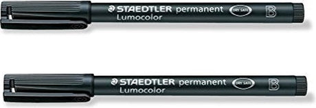 Staedtler Spielzeug | Kreative Kunstwerke zum Selbermachen – Lumocolor B permanent schwarz