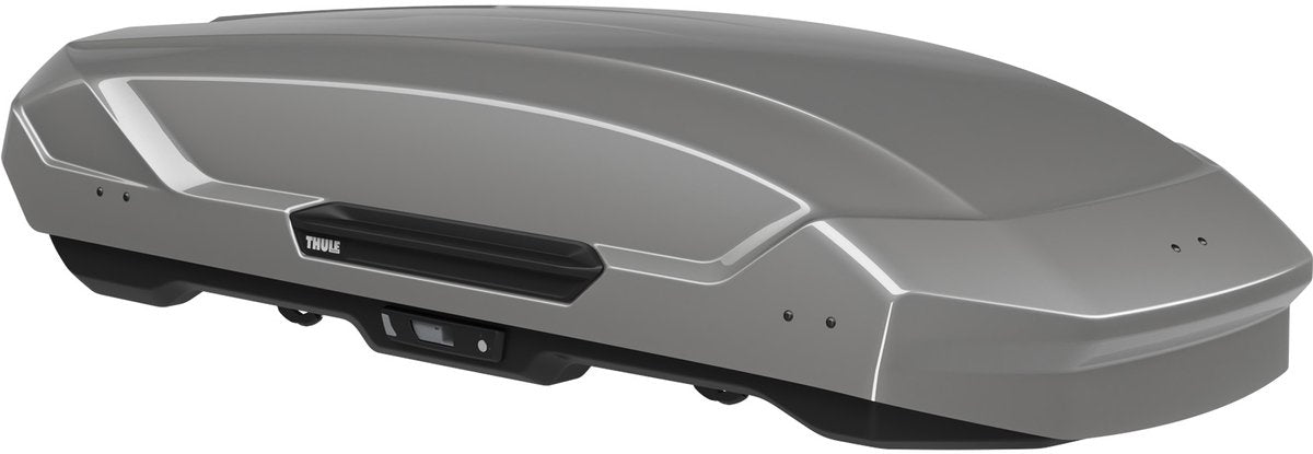 Thule Motion 3 l Titan glänzend – Dachbox – 2 Seiten zu öffnen – 75 kg Tragkraft – 440 l Fassungsvermögen