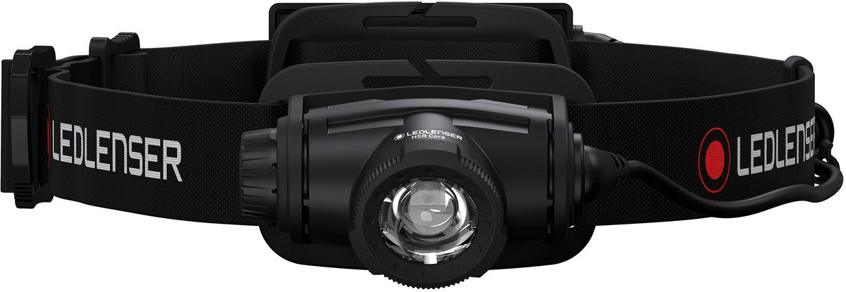Ledlenser H5R Core – Stirnlampe – wiederaufladbar – 500 Lumen – IP67 – Fokus