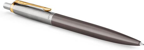 Parker Jotter XL Kugelschreiber | graue Farbe mit goldenen Details | mittlerer Punkt | blaue Tinte | Geschenkverpackung