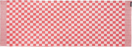 Ddddd - 2x tafelloper - barbeque - 50 x 140 cm - rood - set van 2 stuks