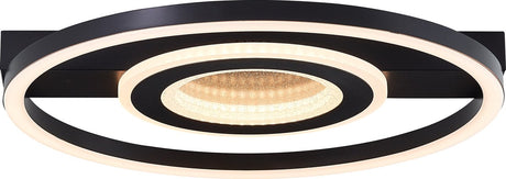 Brilliant Queens – Deckenleuchte – LED 26 W – 3000 K – Schwarz