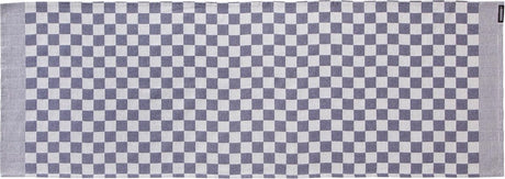 Ddddd - 2x tafelloper - barbeque - 50 x 140 cm - blauw - set van 2 stuks