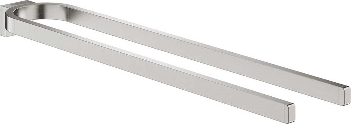 Grohe selection handdoekhouder dubbel - supersteel (rvs look) - 41059dc0