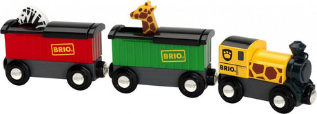 Brio-Zug mit Safaritieren – Gleisteil für 3+ Jahre – 33722