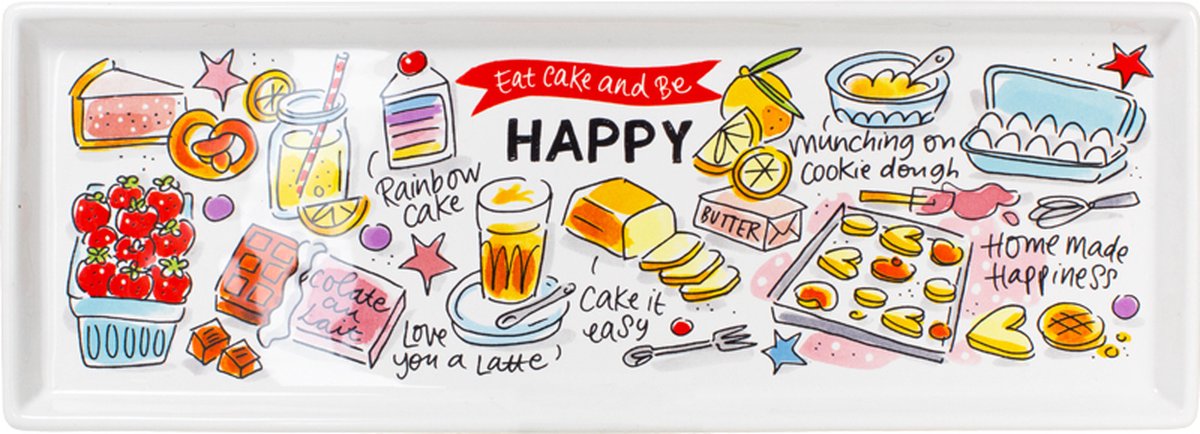 Blond amsterdam , happy - cakeschaal