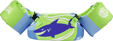 Beco-sealife® Schwimmset - Schwimmbänder und Schwimmgürtel - Grün - 15-30 kg