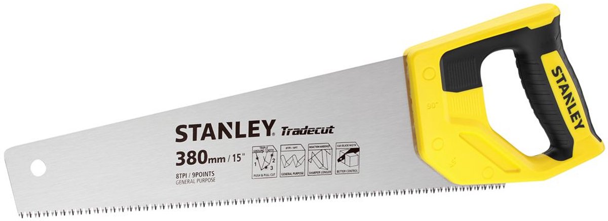 Stanley Handwerkzeuge Holzsäge Universal 380 mm 7 TPI – stht20348-1