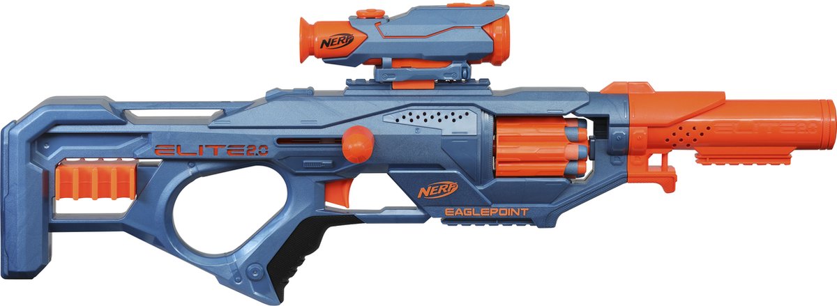 Nerf Elite 2.0 Eaglepoint Rd8 Blaster + 16 Darts