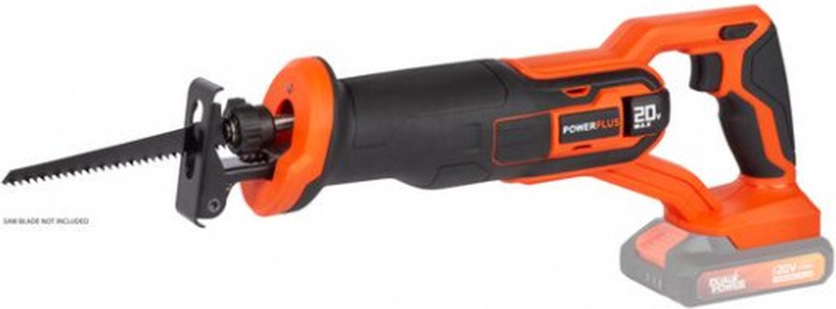 Powerplus reciprozaag 20v (zonder batterij)