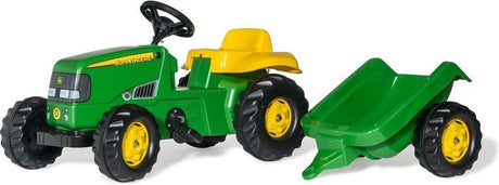 Rolly Toys John Deere Trettraktor Rollykid – mit Anhänger – ab 3 Jahren