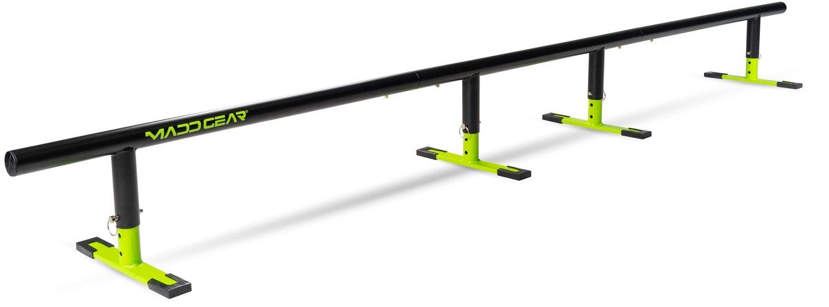 Madd Gear Grind Rail – MGP – 99 Zoll 251 cm – für Stunt-Scooter, Skateboards und Skates – Stahl – einfach zu montieren