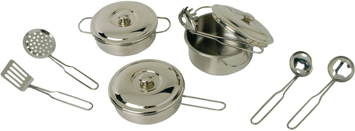 Small Foot - Metallpfannen-Set, 11-teilig,