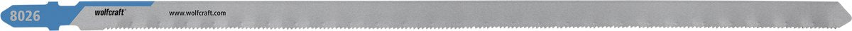 Wolfcraft – Stichsägeblatt 200 mm für Aluminium, Kupfer, Stahl – Bim mit T-Schaft – 8026000