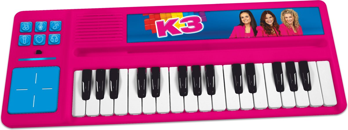 Studio 100 k3-Klavier mit 5 k3-Songs