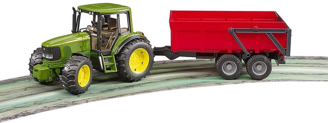 Bruder 2057 John Deere 6920 Traktor mit Anhänger