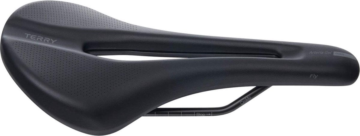 Terry Saddle Fly Arteria Gel Heren Black