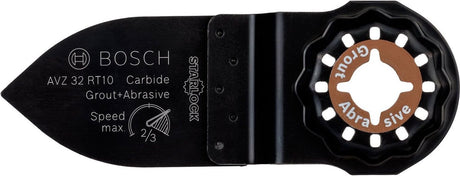 Bosch avz 32 rt10 carbide schuurvinger - 32 x 50 mm - voor hout en metaal