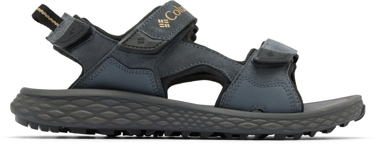 Columbia Konos™ Hiker 3-Riemen-Herrensandalen – Graphit, Schwarz